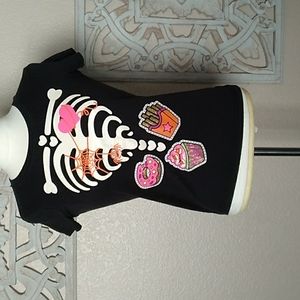 🎃🍂🍁/  Halloween| Girls | Halloween Glow-in-the-Dark Short Sleeve Top